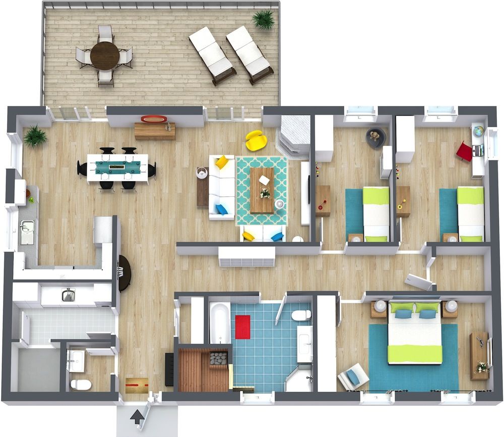 Tiêu chuẩn hoàn thiện LUXURY - Căn hộ 3 PN & 3.5 phòng ngủ