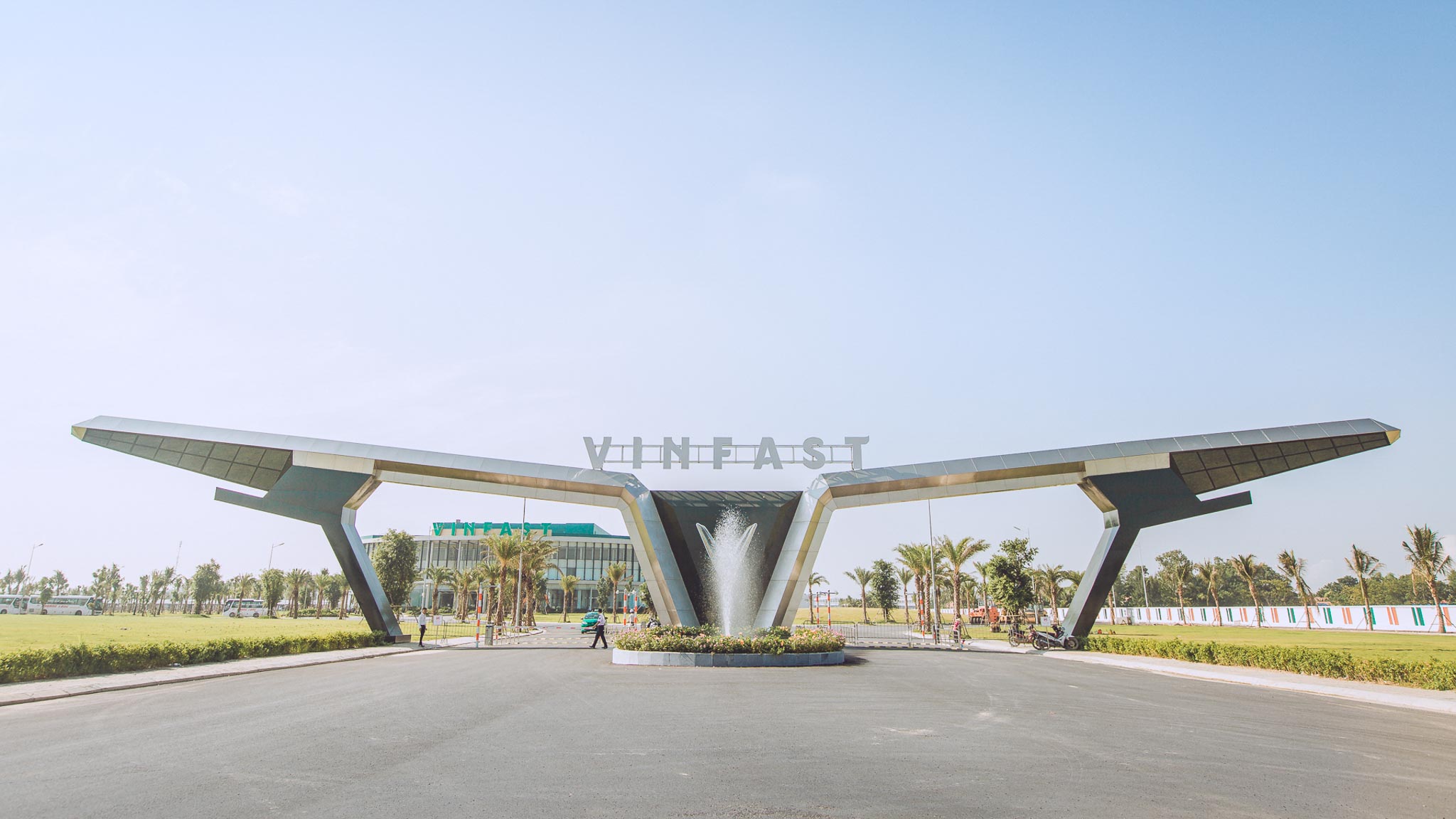 Nhà máy Vinfast nằm trong Khu kinh tế Đình Vũ – Cát Hải (Hải Phòng)
